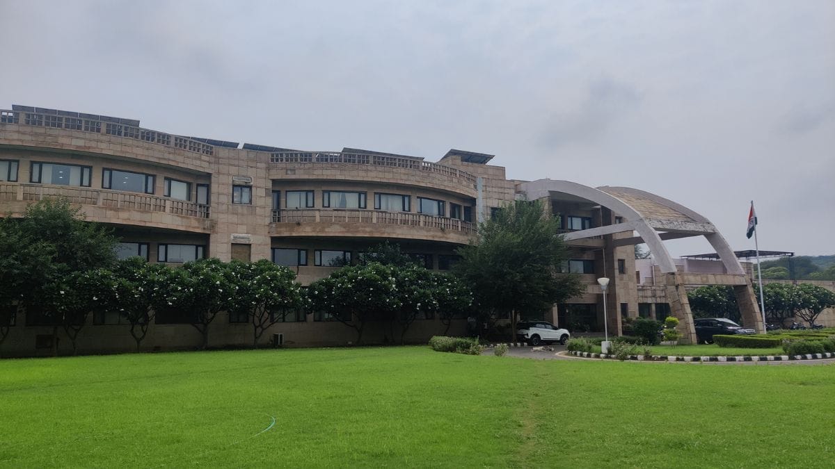 The NBRC is situated near the Aravallis in Manesar, in a lush green campus | Photo: Akanksha Mishra, ThePrint