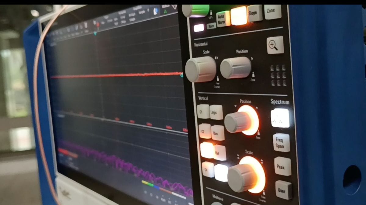 Oscilloscope to analyse the signal that comes out the computing system | Ananthapathmanabhan , ThePrint