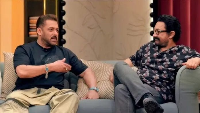 Salman Khan and Aamir Khan as guests on Twinkle Khanna and Kajol's talk show | X