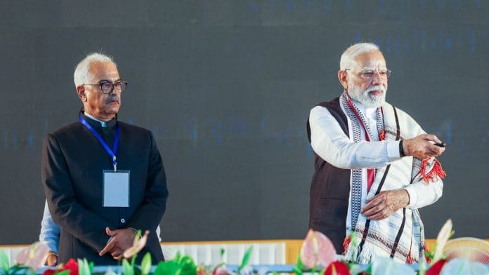 Prime Minister Narendra Modi spoke on Nepal for two minutes in Imphal, 13 September | ANI