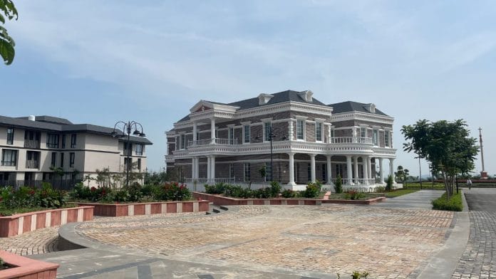 The admin building at the Shrewsbury International School India