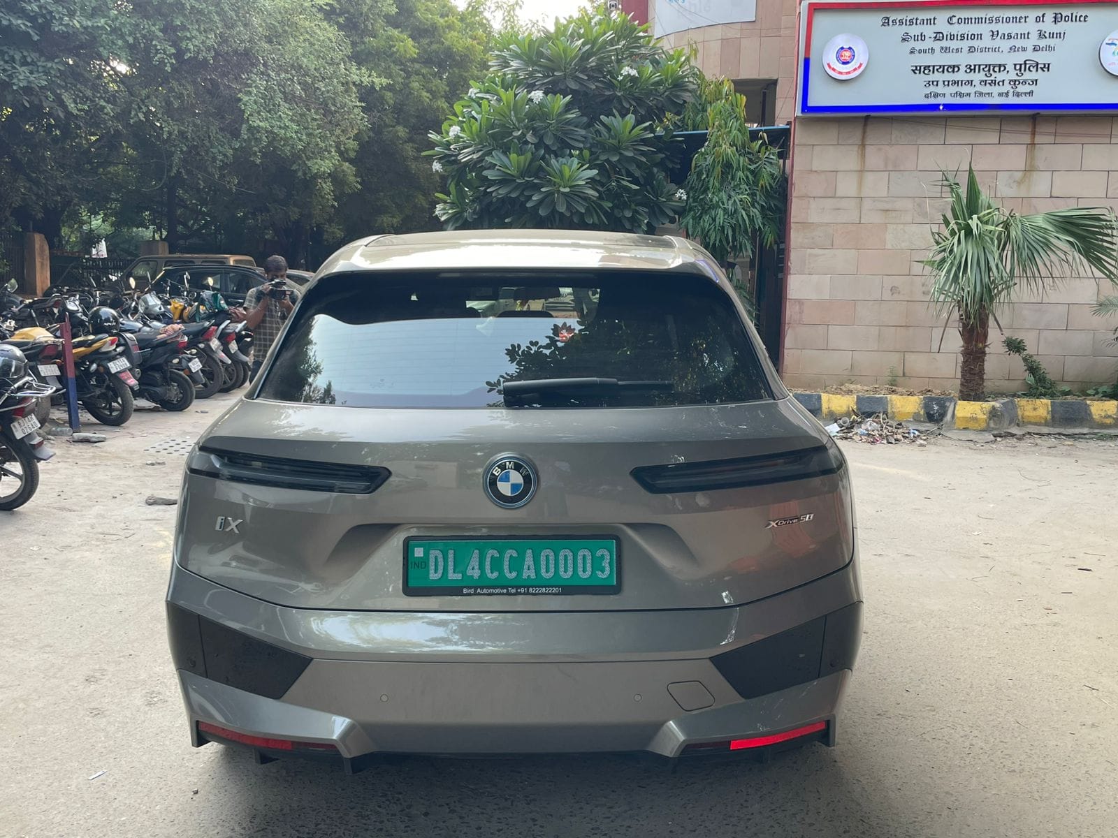 The BMW seized by Delhi Police | By special arrangement