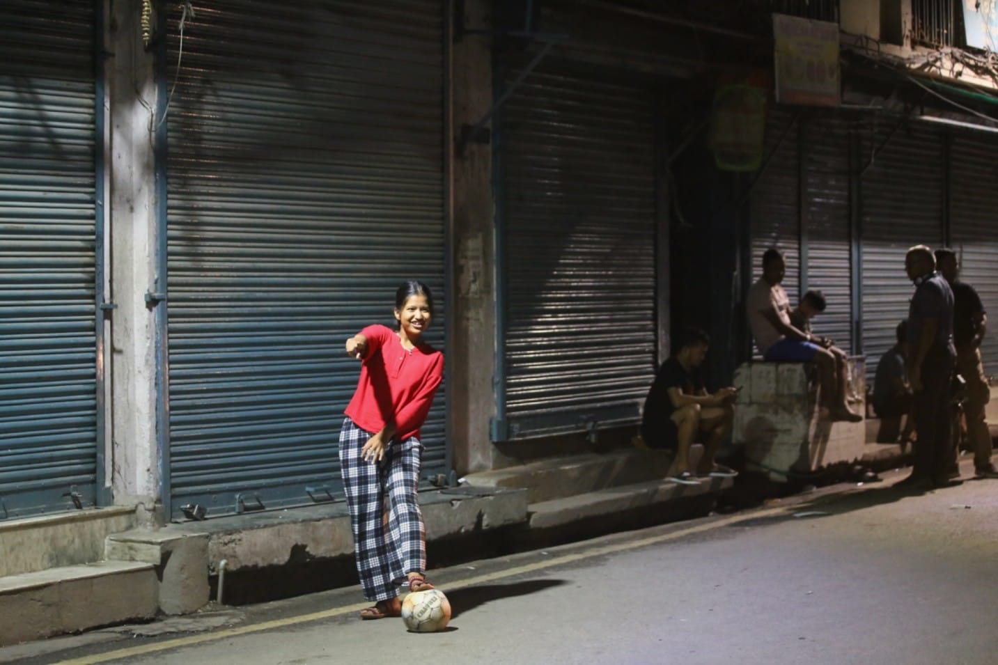 The deserted streets of Kathmandu are now doubling up as a playground | Manisha Mondal | ThePrint
