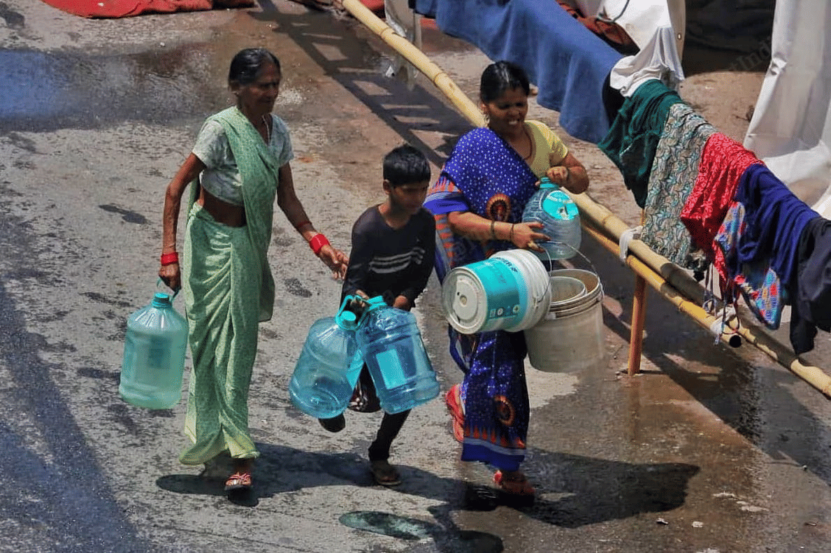 Flood relief camps have been set up in Delhi's Mayur Vihar for families displaced by water from the Yamuna river | Praveen Jain