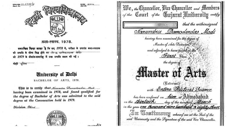 PM Modi’s degree is not important. The truth is