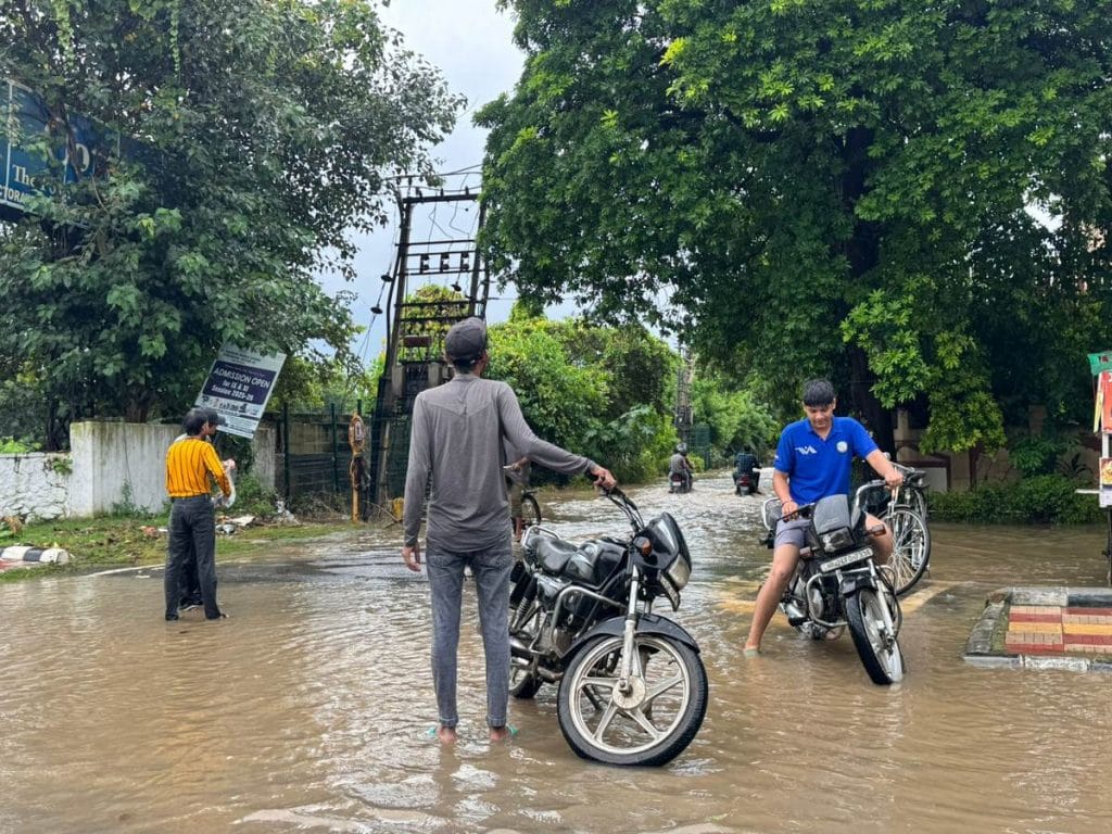Gurugram flood 
