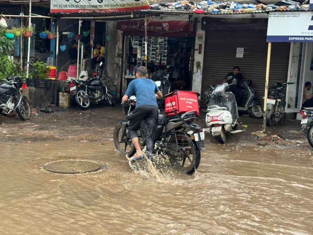 Waterlogging Old Gurugram