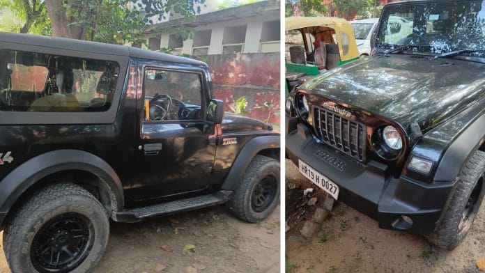 The Mahindra Thar SUV | By special arrangement