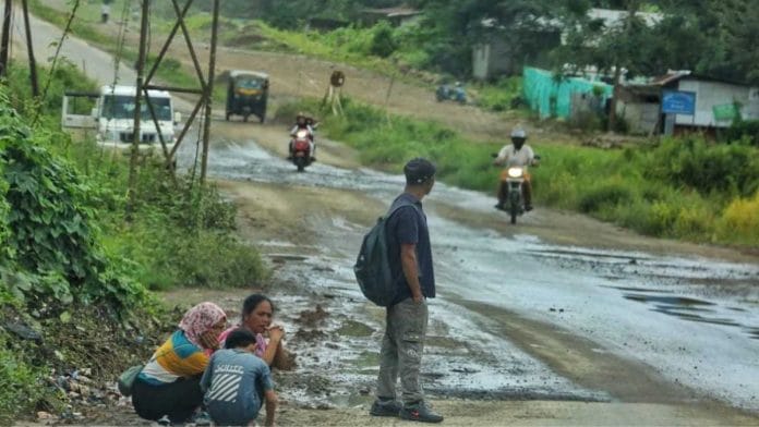 NH-2 starts from its junction with NH-15 near Dibrugarh in Assam, and passes through Nagaland and Manipur before terminating in Mizoram | Praveen Jain | ThePrint