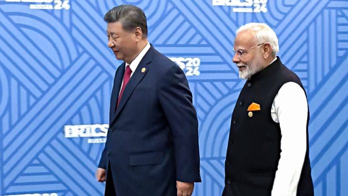 File photo of Prime Minister Narendra Modi with Chinese President Xi Jinping | ANI