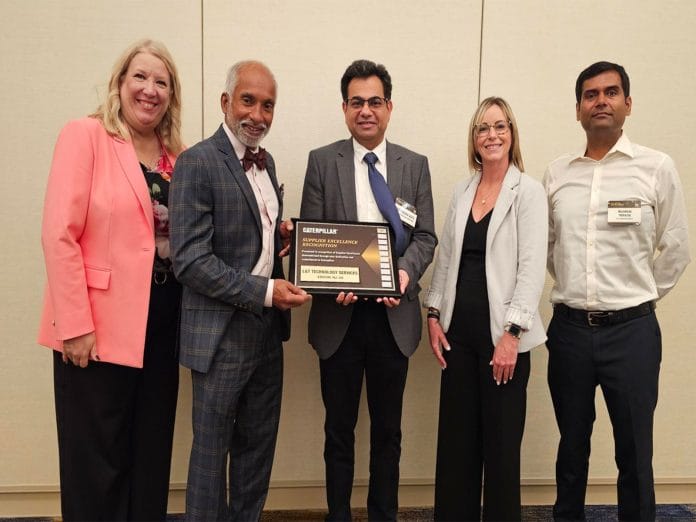 L&T Technology Services Recertification at Caterpillar's Supplier Excellence Recognition Event for Second Consecutive Year