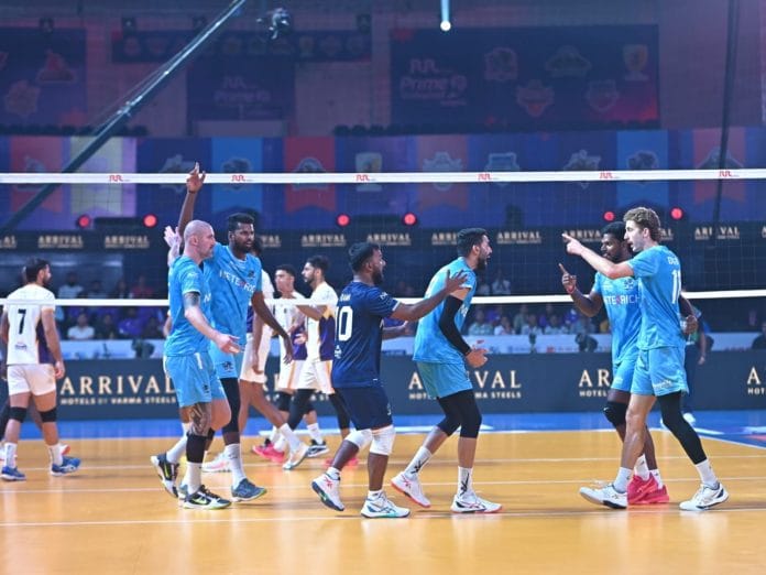 PVL 2025, Season 4, Match 29: Goa Guardians Pull Off Spectacular 3-2 Comeback Against Delhi Toofans