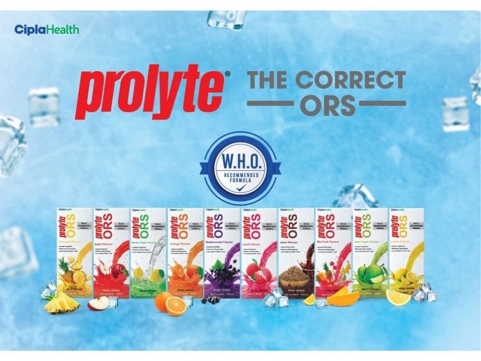 Cipla Health welcomes FSSAI's new labelling rules for 'ORS', reinforces Prolyte ORS as the #AsliORS