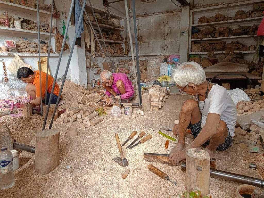 Varanasi wooden toys 