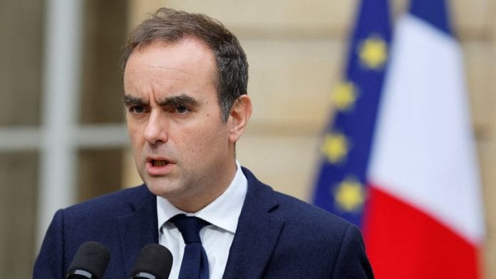 Sebastien Lecornu/File Photo: Reuters