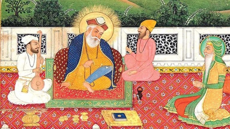 Guru Nanak was a critic of caste, Timurid rule. Yet Khatris in service of Mughals followed him