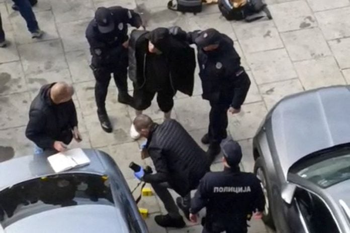 Man seriously injured after shots fired outside Serbian parliament ...