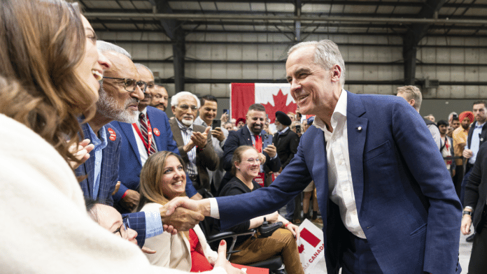 Prime Minister of Canada Mark Carney | Photographer: Rich Lam/Getty Images via BLOOMBERG