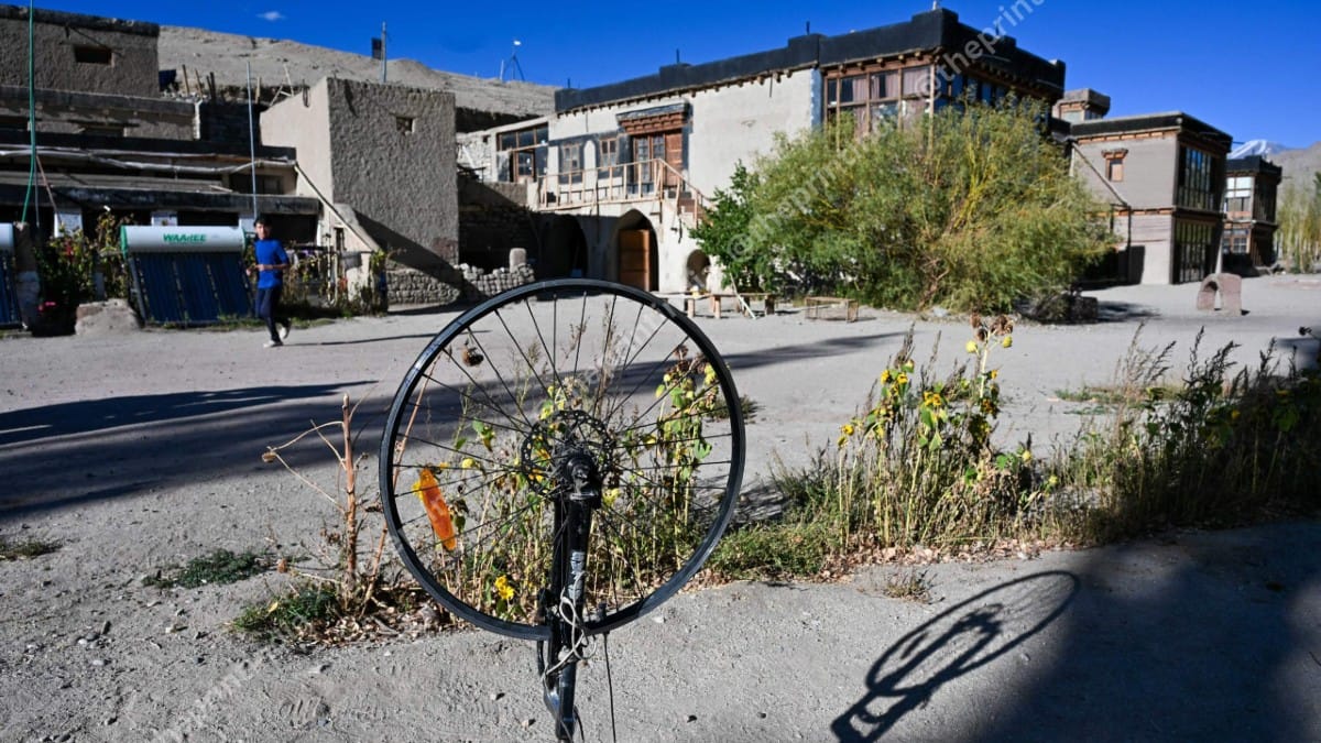 SECMOL campus in Phey village, Ladakh | ThePrint/Suraj Singh Bisht