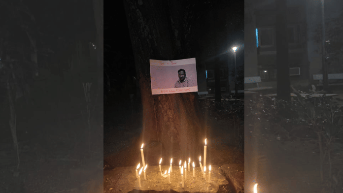 An event to honour late professor G.N. Saibaba was held at the TISS campus in Mumbai on his death anniversary on 12 October | Photo: By special arrangement