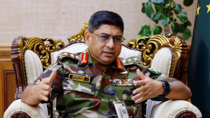 File photo: Bangladesh's Chief of Army Staff General Waker-uz-Zaman | Reuters