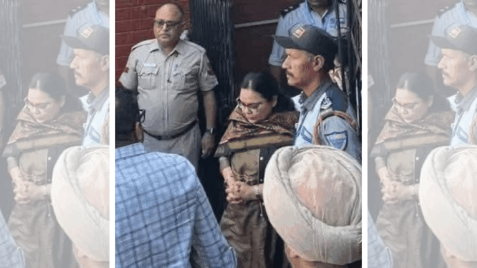 IAS officer Amneet P Kumar (centre) has accused Haryana DGP Shatrujeet Kapur and Rohtak SP Narendra Bijarniya of caste-based discrimination and abetment to suicide I By Special Arrangement