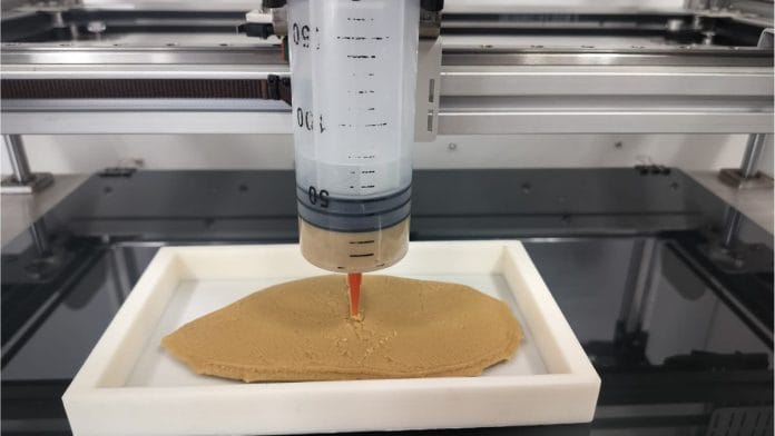 Biokraft's bioprinting process for cultivated chicken breast | by special arrangement