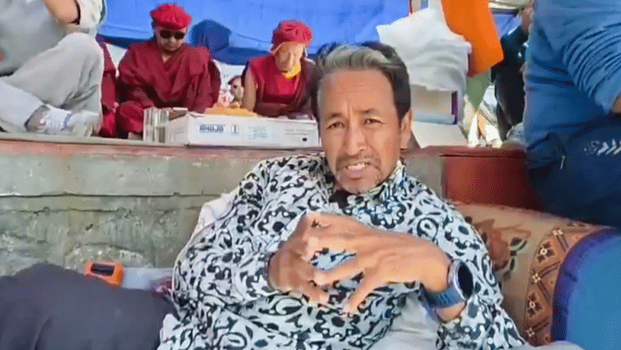 File photo of environment activist Sonam Wangchuk. | ANI