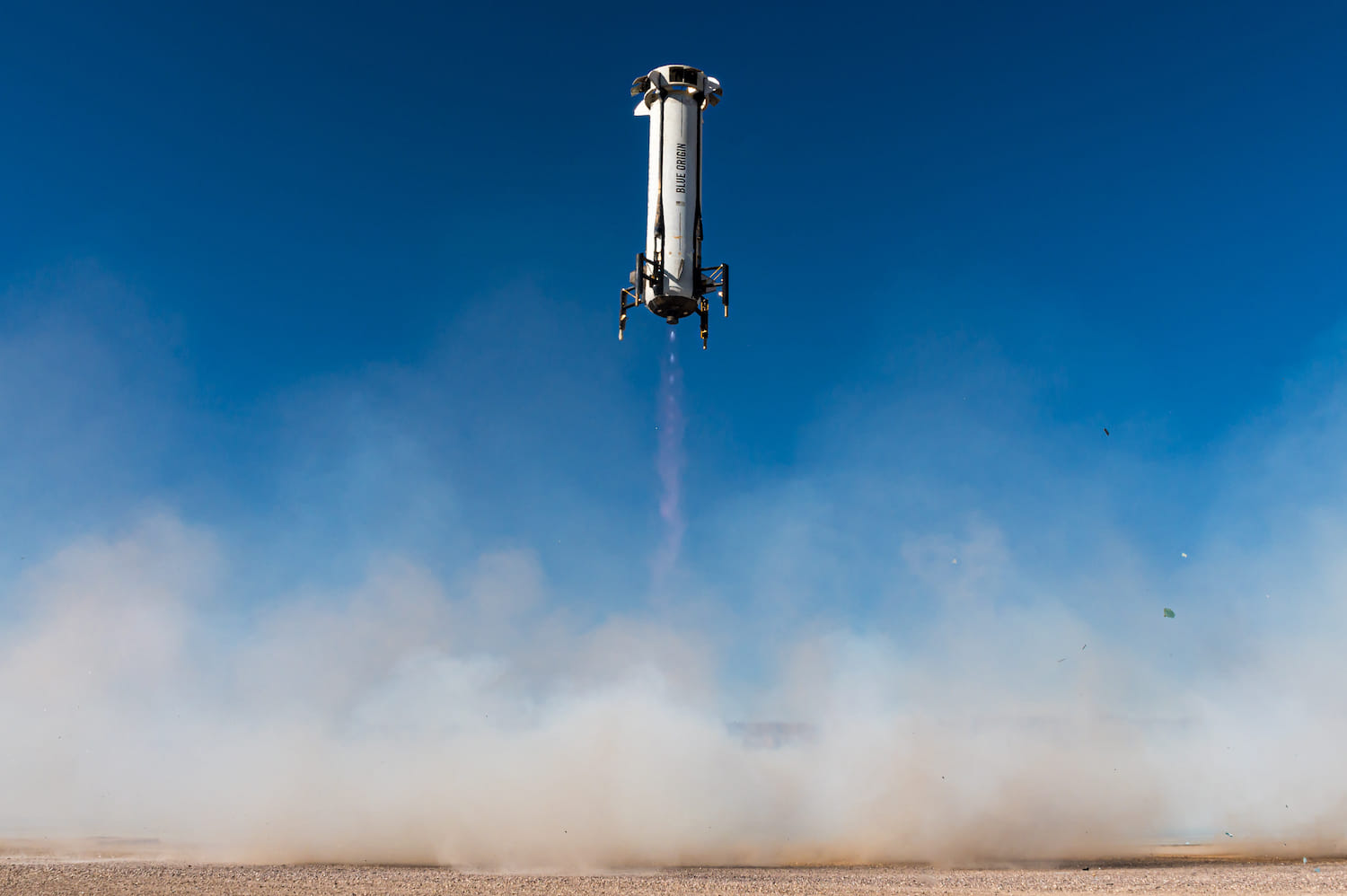 One of the launches of the Blue origin's rocket | Courtesy: SERA