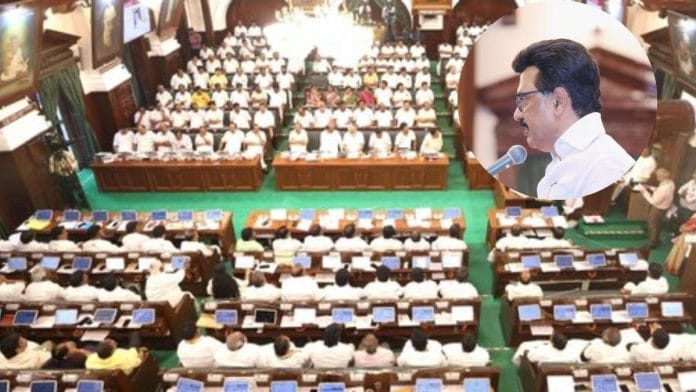In Assembly, CM Stalin said TVK had assured 'that the leader would arrive by noon. But he arrived only at 7 pm.' | Photo: X/@mkstalin