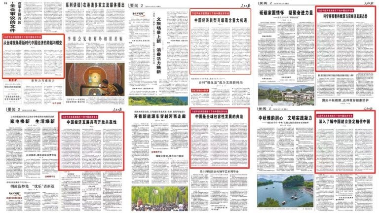 China countering Trump with narrative swagger. This is what 8 ‘Zhong Caiwen’ editorials say