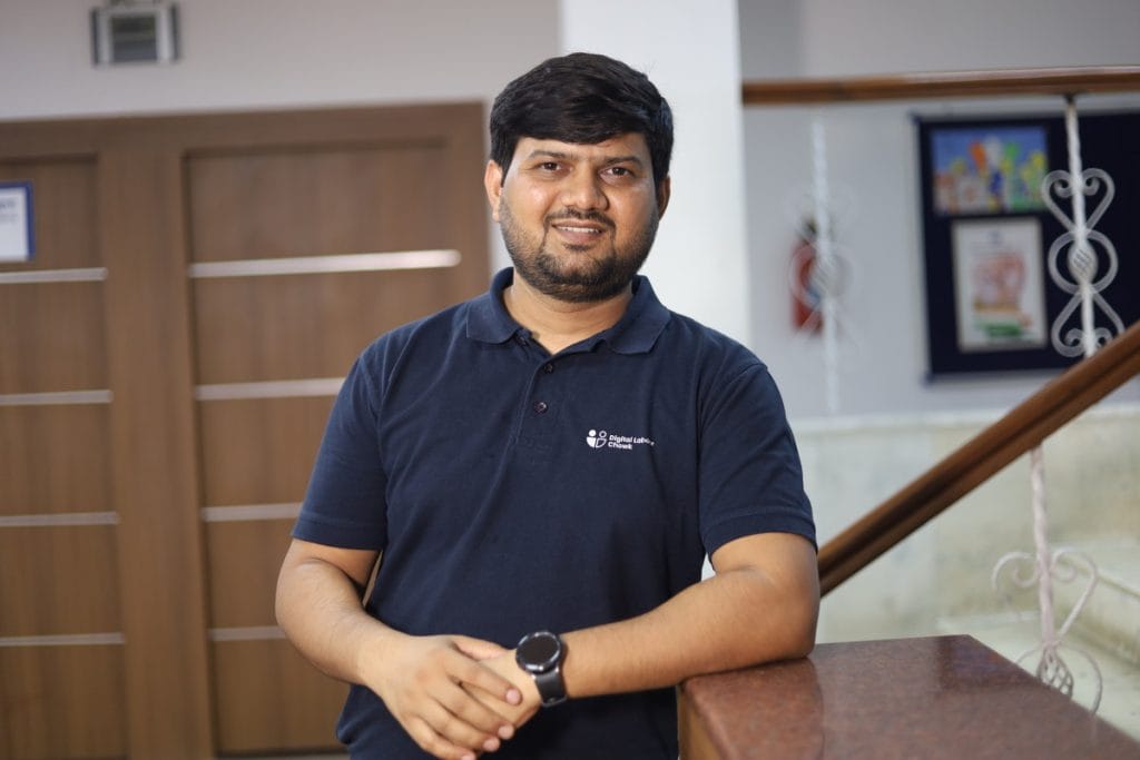 Digital labour Chowk founder Chandrashekhar mandal