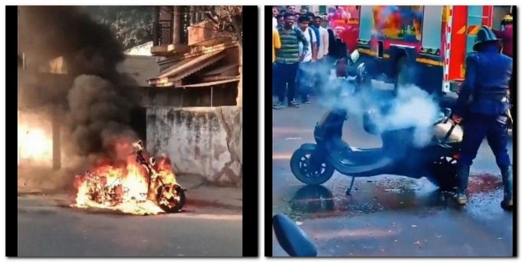 E-scooter fires in India triggered safety concerns and government scrutiny | Screengrabs