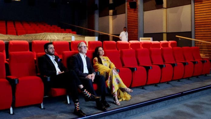 (L-R) YRF CEO Akshaye Widhani, UK PM Keir Starmer, actor Rani Mukerji at a special screening of 'DDLJ' | Photo: By special arrangement