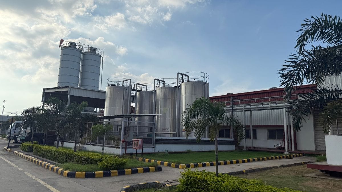 Britannia, which operates two functional factories in Bihar. This photo shows one of its units in the Sikandarpur Industrial Area | Photo: Jyoti Yadav, ThePrint