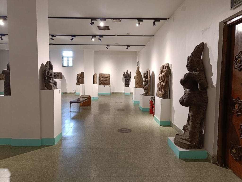 sculptures at the national museum