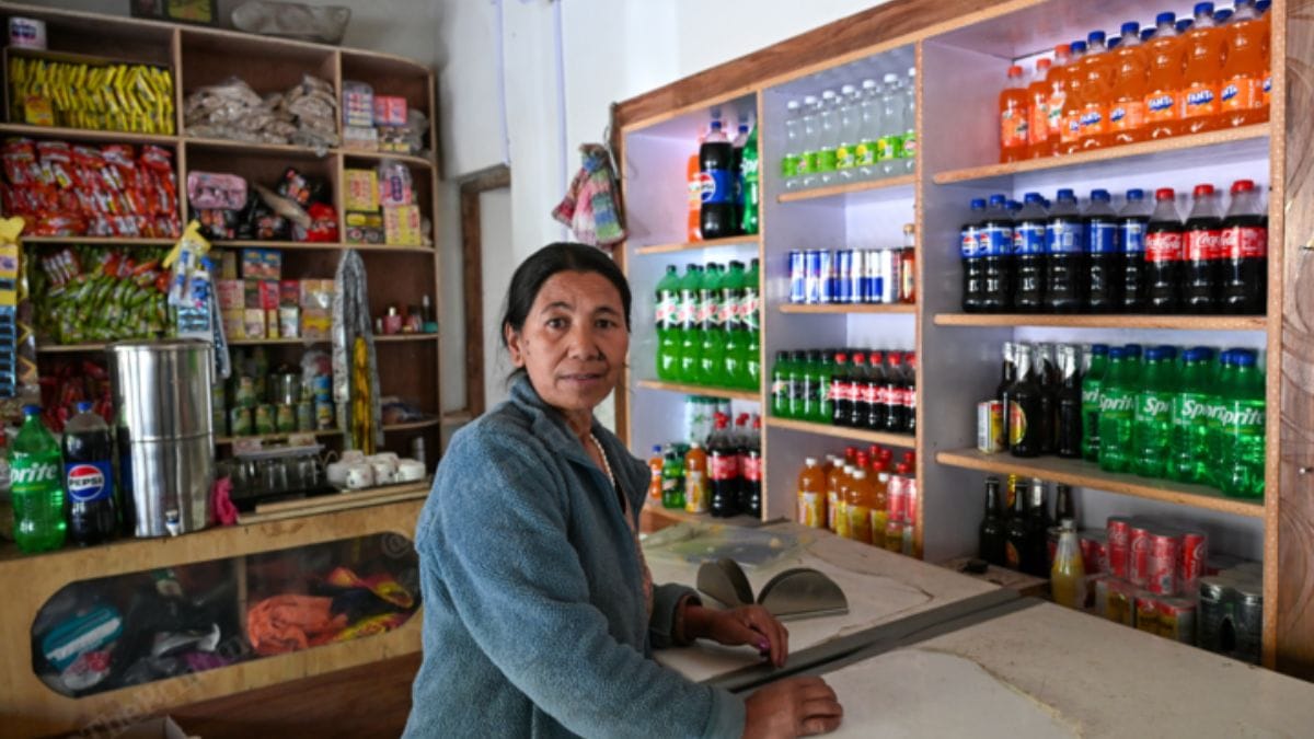 Konchok Zangmo at Uleytokpo village | Suraj Singh Bisht | ThePrint