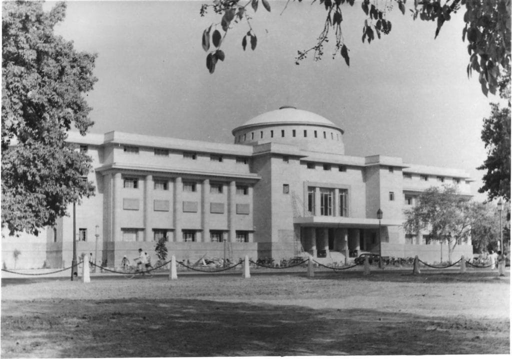 Old photo of the national museum