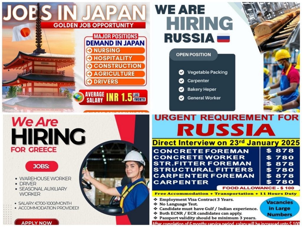 Indian workers abroad