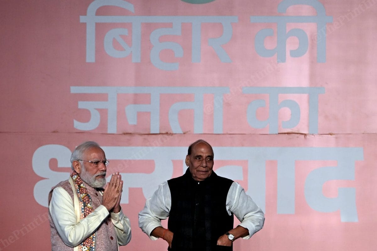 PM Modi thanks to the people of Bihar for the historic win | Suraj Singh Bisht | ThePrint