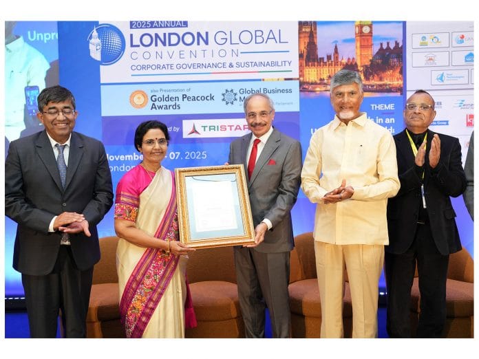 Heritage Foods Wins Golden Peacock Award; Vice Chairperson N. Bhuvaneswari Honoured as Distinguished Fellow