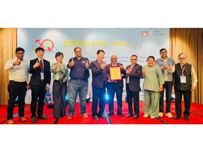 Vikrant University's MD Shines at ICQCC 2025, Taipei