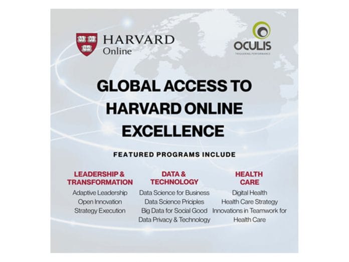 Oculis Services Announces Agreement to Offer Harvard Online Digital Education Programs