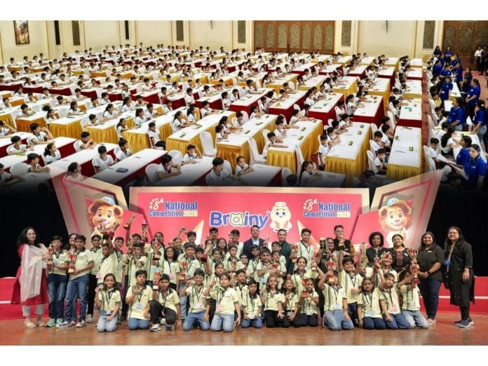8th Brainy National Competition 2025 Celebrates India's Young Geniuses Across 100+ Cities