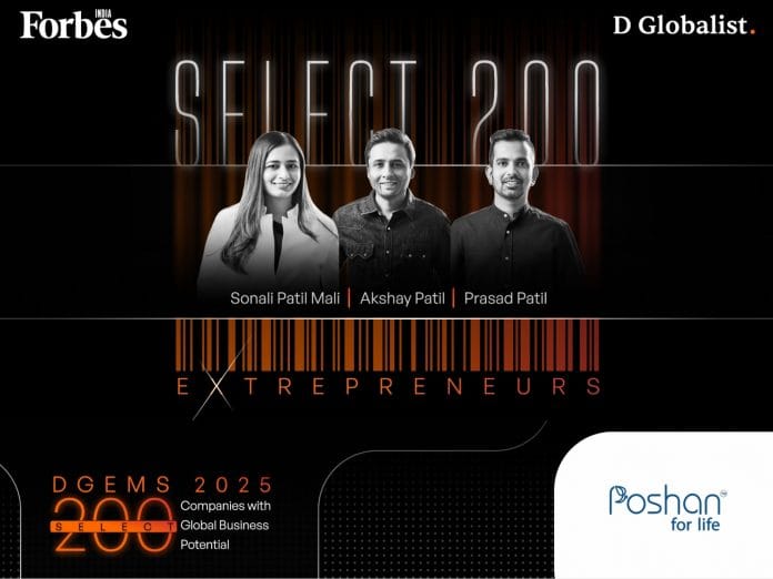 From Small Town to Global Stage: Forbes India Names Poshan For Life in DGEMS 2025 Select 200