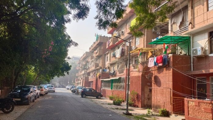 An RWA society in south Delhi | Almina Khatoon | ThePrint