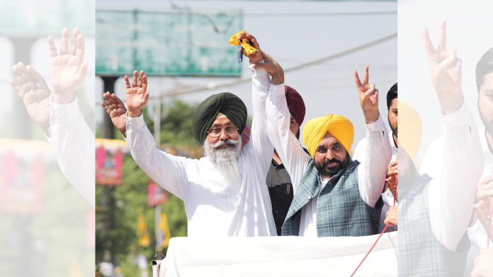 Harmeet Singh Sandhu with Punjab CM Bhagwant Mann | @BhagwantMann