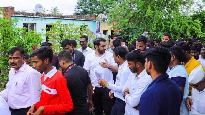 File photo of NCP leader Parth Pawar | X @parthajitpawar