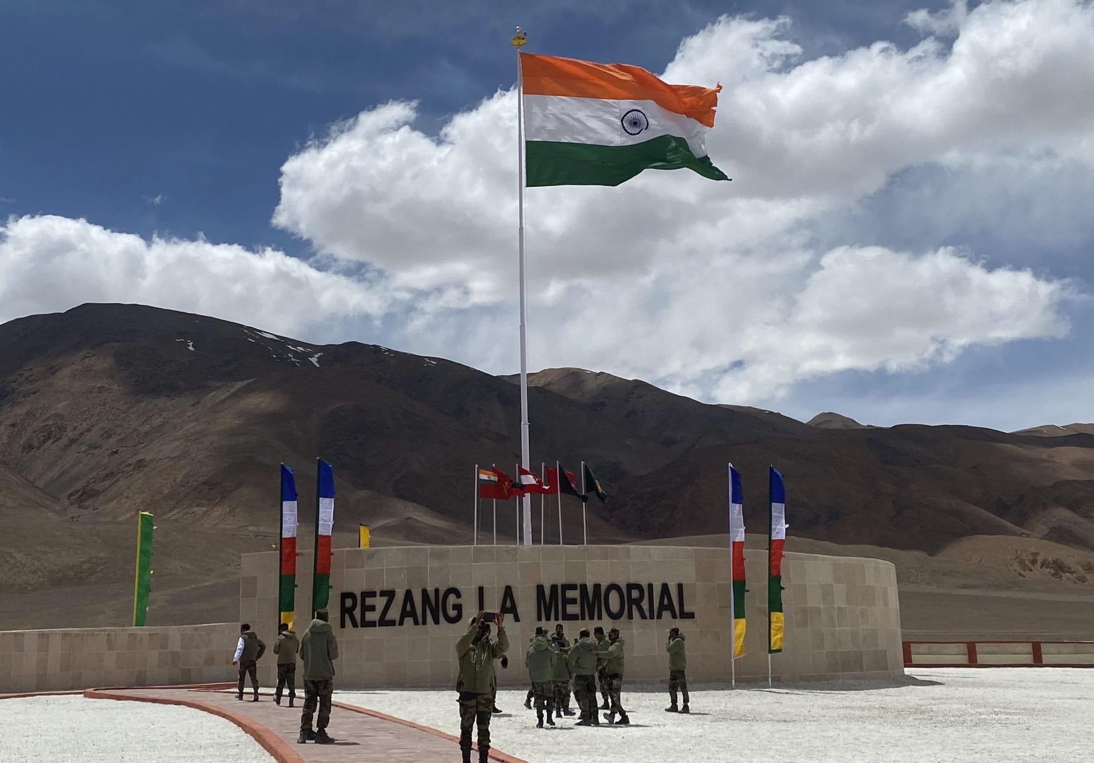 The Rezang La War Memorial in Ladakh | Photo: by special arrangement