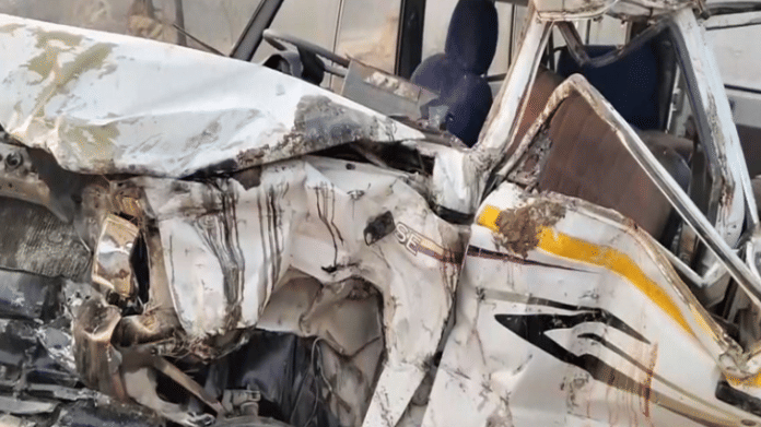 Four killed as SUV collides with dumper truck in J&K’s Budgam